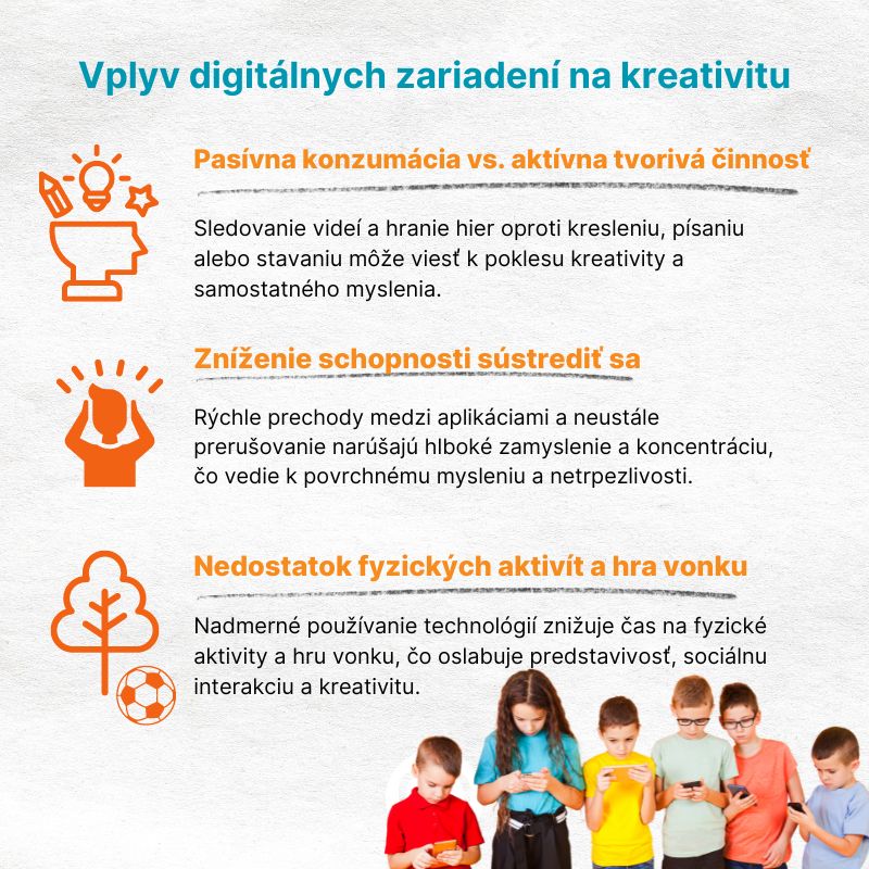 (Slovenčina) Vliv digitálních zařízení na kreativitu